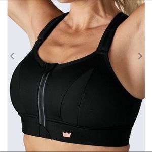 NWOT SHEFIT Ultimate High Impact Black Sports Bra